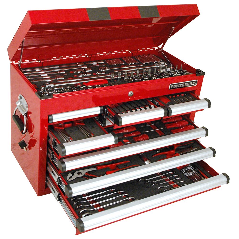 248pc Complete Tool Chest Assorted Tools Power Built Tools