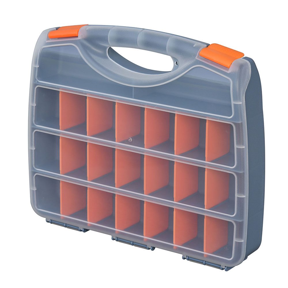 Storage/Sorting Box 380mm x 310mm x 70mm – 18 Dividers