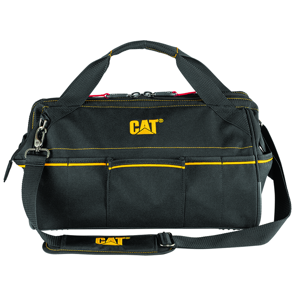 Cat® Wide Mouth Tool Bag - Large - Powerbuilt Tools
