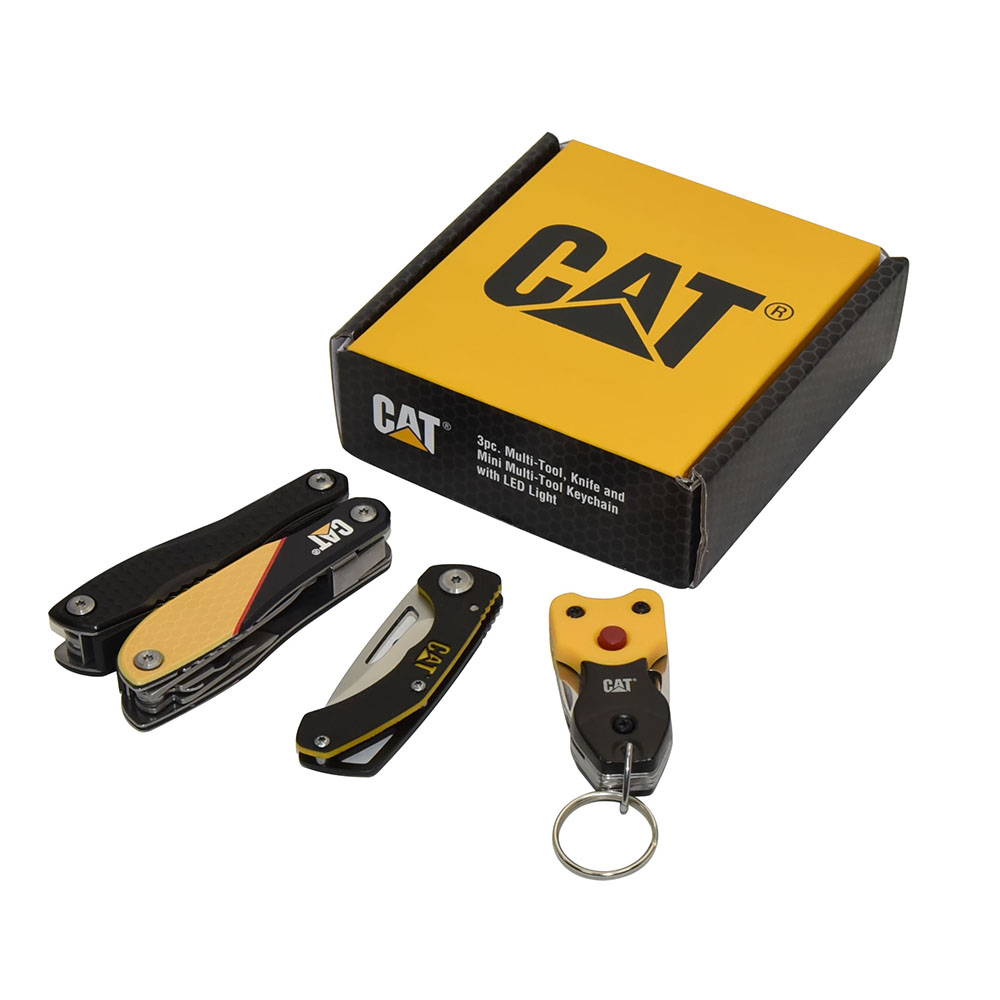 Cat® 3pc Gift Box Set - Powerbuilt Tools