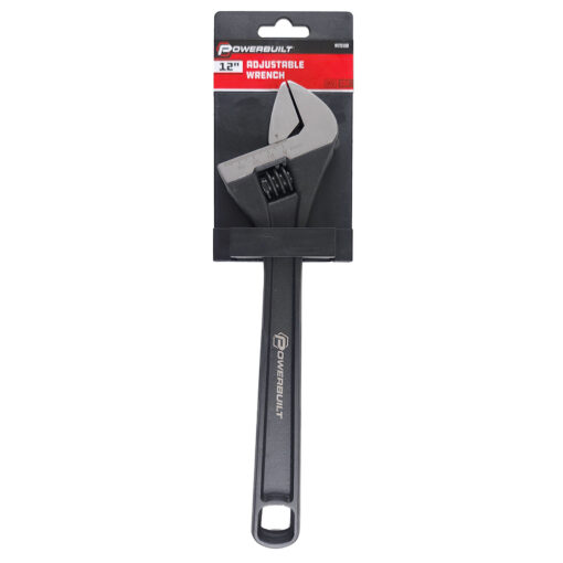 305mm/12" Adjustable Wrench - Black Finish - Image 2