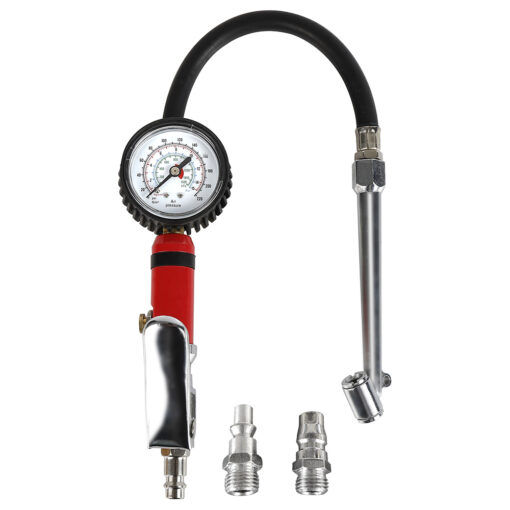 Powerbuilt Tyre Inflator with Dial Gauge - Image 2